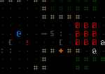 Cogmind Multi-tile Robot (3x3)