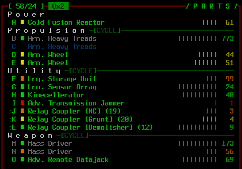 cogmind_robot_hacking_build_sample_couplers