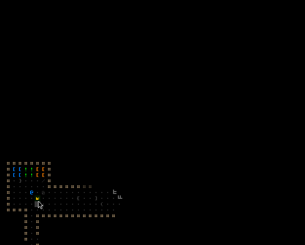 cogmind_robot_hacking_map_route_exit_ascii