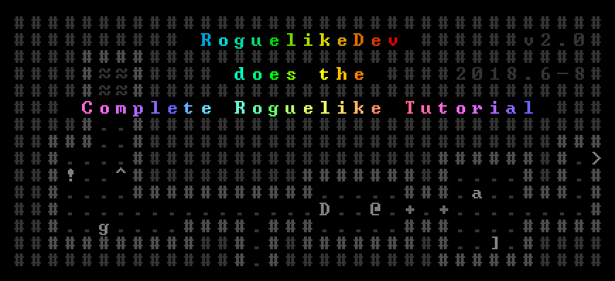 roguelikedev_does_the_complete_roguelike_tutorial_2018