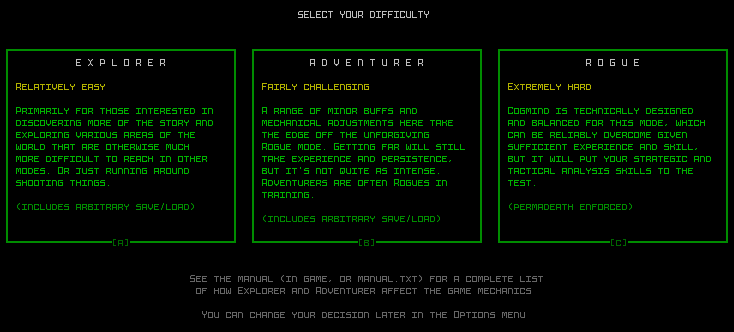 cogmind_difficulty_selection_unused_mockup