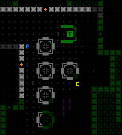 cogmind_multitile_robot_ASCII_partial_visibility_large_character_mod_by_ape3000