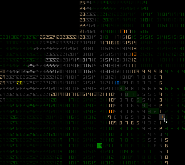 Cogmind Map Ruler (early WIP concept)