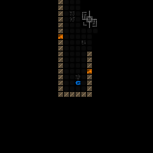 Cogmind Structural Scanner Behavior Update: Scanning behind walls