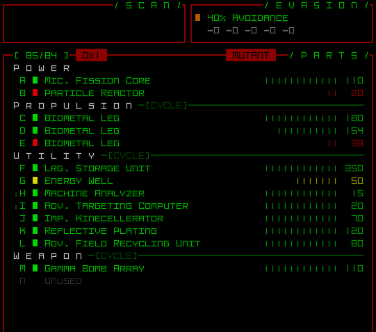 Cogmind Corrupted Part Attach Animation