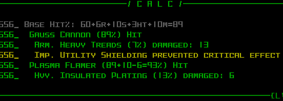 Cogmind Combat Log Reporting Critical Shielding