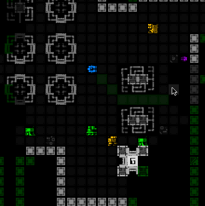 Cogmind Kinetic Cannons Blasting Matter