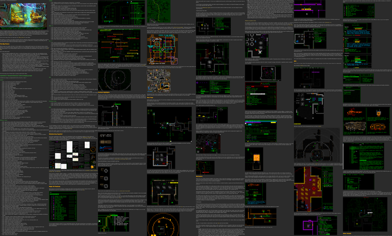 Cogmind Beta 11 Release Notes Collage