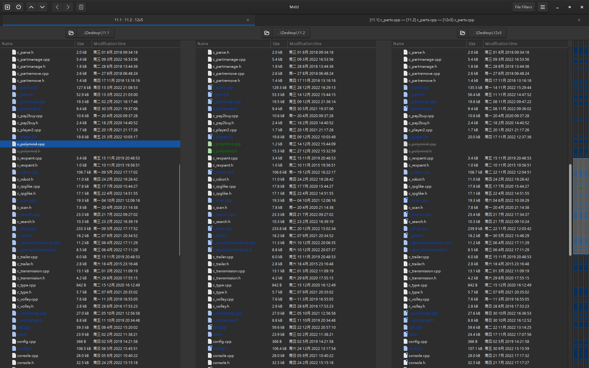 Cogmind Polymind Merging (Meld): Files