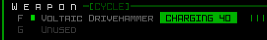 cogmind_chargeable_voltaic_drivehammer_charge_label