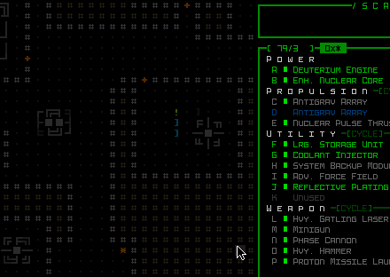 Inventory Management... plus ASCII destruction