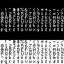 Orao (8x8) font