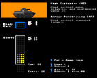 Armoured Commander 2 ammo loading menu mockup