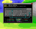 ASCII Island Keyboard Mapping Mockup