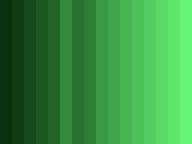 Amstrad CPC green monochrome palette