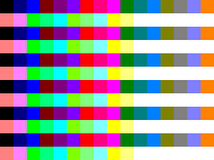 Amstrad CPC palette