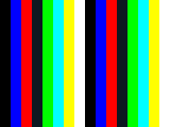 Sharp MZ-700 (BBC Micro, Phillips P2000/VG5000) palette